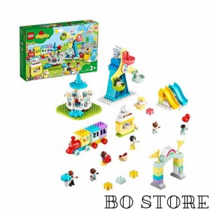 レゴ(LEGO) デュプロ デュプロのまち たのしい! ゆうえんち 10956 おもちゃ ブロック プレゼント幼児 赤ちゃん ジェットコースター 男の