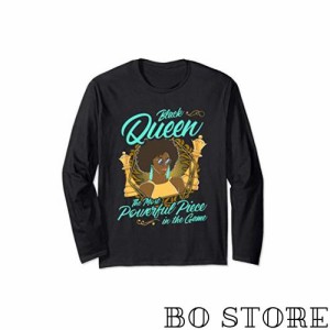 Black Queen The Most Powerful Piece In The Game Chess 長袖Tシャツ