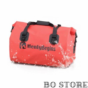 ヘンリービギンズ(Henly Begins) デイトナ バイク用 シートバッグ 防水 60L DH-749 レッド 20049