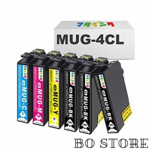 マタインク MUG-4CL 互換インクカートリッジ エプソン(Epson)対応 マグカップ MUG 6本セット 互換インク 対応機種：EW-452A EW-052A プリ