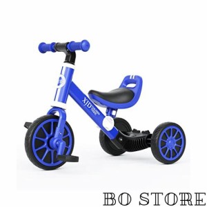 XJD 3 in 1 子ども用三輪車 子供 幼児用 こども自転車 キッズバイク 10ヶ月−3歳 乗用玩具 に向け 多機能 ペダルなし自転車 ランニングバ