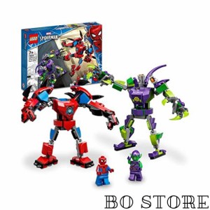 レゴ(LEGO) スーパー・ヒーローズ マーベル アベンジャーズ スパイダーマンとグリーン・ゴブリンのメカスーツバトル 76219 おもちゃ ブロ