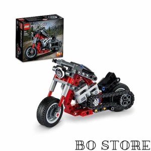 レゴ(LEGO) テクニック オートバイ 42132 おもちゃ ブロック プレゼント バイク STEM 知育 男の子 7歳以上