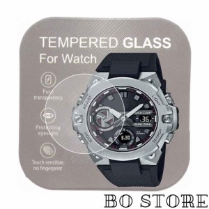 [２枚入り]腕時計 GST-B400用 9Hガラスフィルム 透明度 傷を防ぎ耐久性あり 手入れしやすい 液晶保護フィルム 2.5DカーブGST-B400-1AJF