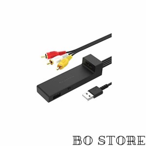 カシムラ HDMI/RCA変換ケーブル USB1ポート fire tv stick対応 HDMIをRCAに変換してカーナビで観れる映像コンバーター KD-232