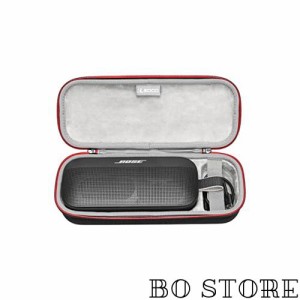 RLSOCO ケース Bose SoundLink Flex Bluetooth speaker ポータブル ワイヤレス スピーカー 対応(ブラック)