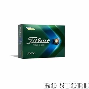 TITLEIST(タイトリスト) ゴルフボール 2022 AVX イエロー 1ダース (12個入り) 日本正規品 T9113S-J