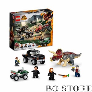 レゴ(LEGO) ジュラシック・ワールド トリケラトプスのトラック襲撃 76950 おもちゃ ブロック プレゼント 恐竜 きょうりゅう 男の子 女の