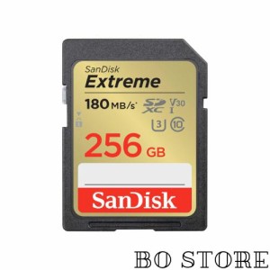 【 サンディスク 正規品 】 SDカード 256GB SDXC Class10 UHS-I U3 V30 SanDisk Extreme SDSDXVV-256G-GHJIN 新パッケージ