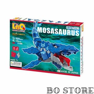 LaQ ダイナソーワールド モササウルス ブルー L007780