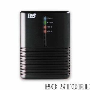 ラトックシステム USB3.0 RAIDケース (HDD2台用) ブラック RS-EC32-U3RZA