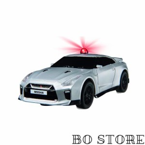 ジョーゼン(Jozen) ライトドライブ 1/32スケールラジコン ニッサン GT-R 覆面パトカー シルバー JRVC126-SL