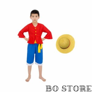 [BXINF] 子供用 キッズ 麦わら帽子 靴 コスプレ衣装 衣装 仮装 変装 コスチューム cosplay (110)