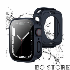 【2 in 1 全面保護】Apple Watch 用 防水ケース 40mm アップルウォッチ カバー 直角エッジデザイン 保護 アップルウォッチ Series SE/6/5