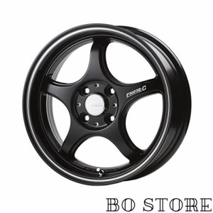 5ZIGEN FN01R-C STV アルミホイール 1本 15inch×5.5J +45 PCD100-4穴 M/BLACK+MACHINING STV5554540MB