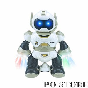 電動ロボット ダンス ロボット 子供 おもちゃ 男の子 知育おもちゃ 動く おもちゃ 多機能 面白い 歩く 音楽 360°回転 ミュージカル ライ