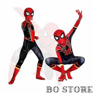 [shengo] アイアンマン ヘルメット スパイダーマン コスプレ スパイダ スーツ 分離式 スパイダーマン マスク 子供 大人 全身タイツ コス