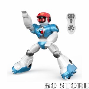 DEERC ロボット おもちゃ 子供 電動ロボット ラジコン 男の子 多機能 ダンスロボット クリスマス プレゼント プログラム可能 英語会話機