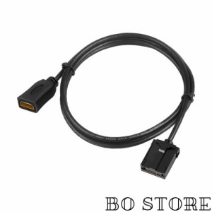 Amtake カーナビ HDMI Eタイプ ケーブル トヨタ ナビ hdmiケーブル 1.5M ホンダ 三菱 日産 ダイハツ純正ナビなど用HDMI タイプe(メス)-HD