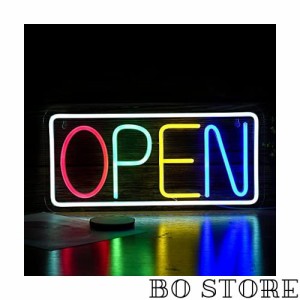 OPENネオンサイン LEDオープン看板 調光可能 openネオンサイン 店舗の装飾 レストラン 喫茶店 居酒屋 バーUSB/スイッチ42cm？20cm 五色