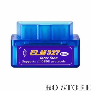 ELM327 Mini OBD2 BLUETOOTH スキャンツール スキャナー iPhone iPad IOS/Androidに適用 obd？ scanner 自動車診断検査機 自動車 単層チ