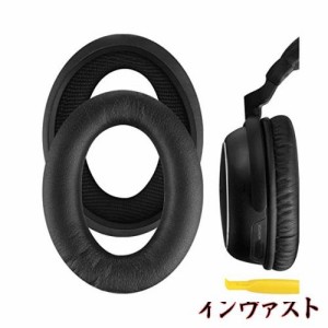 Geekria イヤーパッド QuickFit 互換性 パッド ソニー SONY MDR-NC60 ヘッドホンに対応 パッド イヤー/イヤーカップ (プロテインレザー/