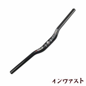 RXL SL 自転車 ライザーバー カーボン マウンテンバイク ハンドルバー 3K光沢 カーボン ハンドルバー ライザー 31.8*600mm ライザーバー 