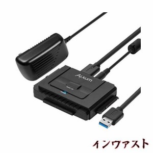 Alxum IDE SATA 変換アダプタ 両方対応 USB-A IDE USB変換ケーブル 2.5/3.5インチHDD SSD 光学ドライブに対応 ハードディスク変換アダプ