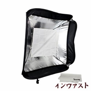 Godox ソフトボックス 60x60cm 折りたたみ フォトスタジオ用 多機能 快速収納 撮影用 ライトテント ストロボ/フラッシュ/ソフトボックス(