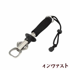 CRAZY SHARK フィッシュグリップ フィッシュキャッチャー 魚掴み器 魚つかみ 軽量 フィッシュグリッパー ステンレス 多機能ツール 携帯便