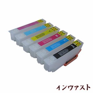 YZQ エプソン (EPSON) 6色 IC6CL70L ICBK70l IC70L 互換 詰め替えカートリッジ(インクなし) 永遠 自動リセットチップ 付き, エプソン EPS