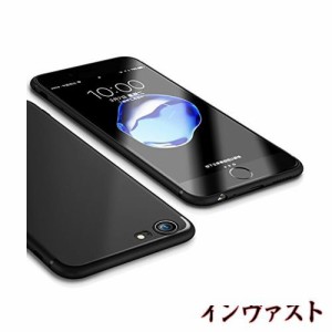 iPhone6s ケース/iPhone6ケース【IMANOM】アイフォン6sケース スリム・薄型ケース 黒 おしゃれ ソフト TPU 人気 ストラップホール付き 指