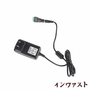 【PSE規格品】Signcomplex ACアダプター 24V0.5A 汎用ACアダプター DCポート直径5.5x2.1mm LED テープライト ビデオ カメラ 撮影 監視カ