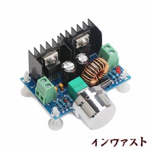 dcdc コンバーター DROK DC バック コンバータ 電圧レギュレータ、DC 4-40V〜1.25-36V 8A 降圧コンバータ、200W高電源 電圧レギュレーシ