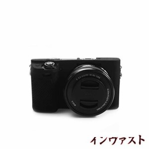 kinokoo SONY ソニー A6300 / A6400 デジタルカメラ専用 シリコンカバー カメラケース カメラカバー(BK)