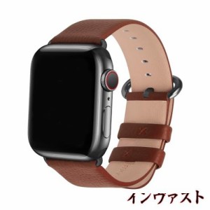 Apple Watch対応 バンド ベルト アップルウォッチバンド apple watch 9 8 7 6 5 4 3 2 1 SE SE2 Ultra Ultra2 バンド 本革レザー 交換バ