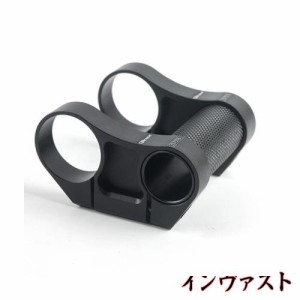 SENQI ハンドルバーステム BMX ショートリーチ ステム 軽量 アルミニウム合金 折りたたみ 自転車用 25.4mm 31.8mm(ブラック)