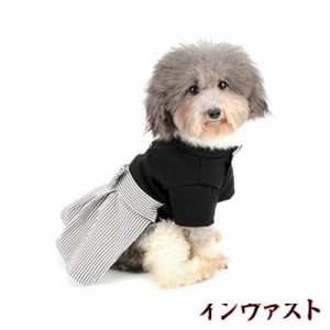 RANPHY 犬の服 着物 袴 和服 和装 小型犬 ドッグウエア 紋付き 猫服 羽織 晴れ着 正装 ペット服 お祝い お祭り お正月 七五三 結婚式 記