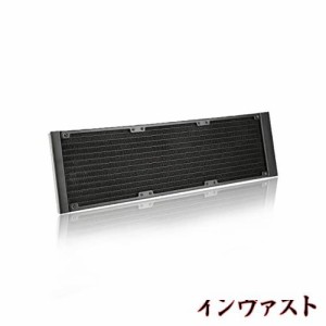 水冷熱交換器 Acouto 12チューブ G1 / 4スレッド コンピュータ熱交換器 ウォータークーラーチューブ PC熱交換器 幅広い互換性 水冷システ