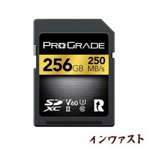 ProGrade Digital SDXC UHS-II V60 GOLD 256GB プログレードデジタル 正規輸入品【Amazon.co.jp限定】