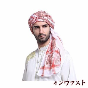 （Baoxinjp） イスラム ターバン ファション 軽量 頭巾 おしゃれ ヘアバンド 薄手 アラブ コスチューム ヘッドバンド コスプレ インド バ
