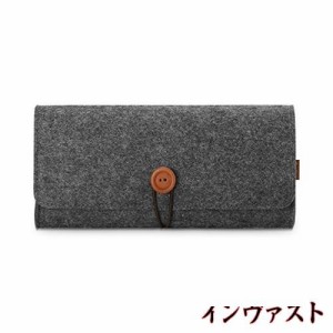 ProCase Switch Lite携帯用ケース フェルトポーチ ニンテンドースイッチ保護カバー 超スリム ナイロン保護バッグ 5個のゲームカートホル