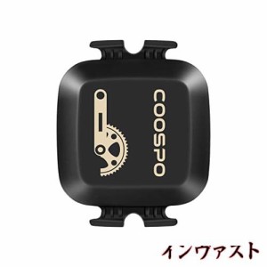 COOSPO ケイデンススピードセンサー ANT+ Bluetooth 4.0対応接続 自転車コンピュータ用 バイクアクセサリー IP67級防水 日本語説明書付け