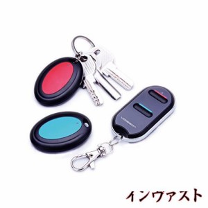 キーファインダー 探し物発見器 Key Finder Item Tracker ワイヤレスキーRFロケーターアイテム紛失防止タグアラームリマインダートラッカ