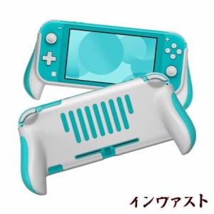 MEQI グリップ ケース Nintendo スイッチ ライト用 快適 と エルゴノミック ゲーム ポータブル 保護 ハンドヘルド カバー - アクセサリー