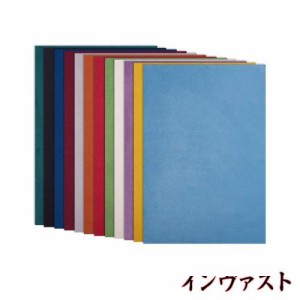 BENECREAT 12枚29x20cmカラフルベルベット生地 ビロード生地 柔らかい 毛落ちない ベロア パッチワーク ぬいぐるみ 小物作り 裁縫材料