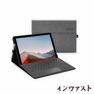 Omnpak Microsoft Surface Pro 7+/ Pro 7 / Surface Pro 6 / Surface Pro 5 2017 / Surface Pro 4 に対応ケース 表面内蔵保護カバー 多視