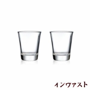 BCnmviku 1.5OZ/45MLエスプレッソ ショットグラス ショットグラス セット オンスカップウイスキー グラス 焼酒グラス ウイスキーウォッカ