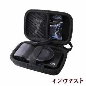 RICOH (リコー) デジタルカメラ GR IIIx/GRIII/GRII/GR 専用保護収納ケース-WERJIA.JP (storage case-Black)