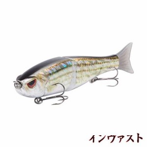 Bassdash(バスダッシュ) ルアー バス釣り シーバス 釣り ビッグベイト 7インチ ハードルアー フィッシング ベイト SwimShad